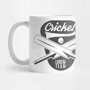 Cricket Lorem Team Mug